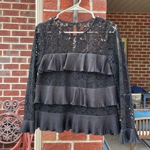 JCrew dressy black shirt